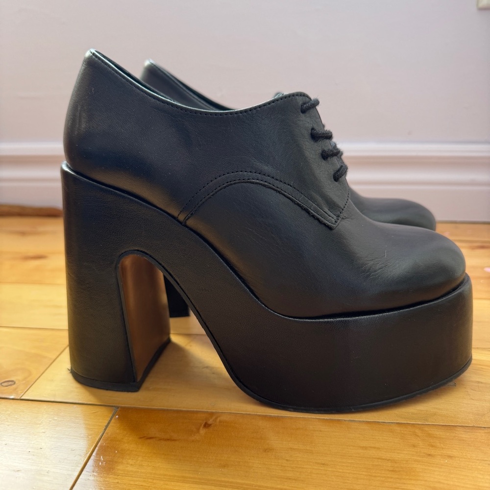 Black Platform Women's Shoes
